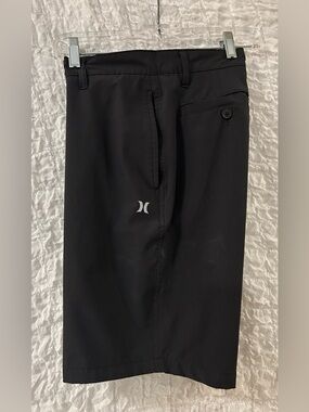 Hurley: Men's All Day Hybrid Quick Dry Stretch 9" Inseam, Black Shorts, Size: 32
